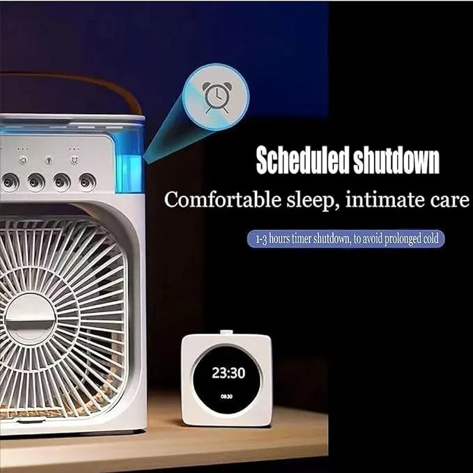 Cooling Fan With Ice – Easy-Clean Air Cooler for Fresh Comfort ❄️🌀