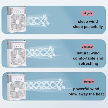 Cooling Fan With Ice – Easy-Clean Air Cooler for Fresh Comfort ❄️🌀