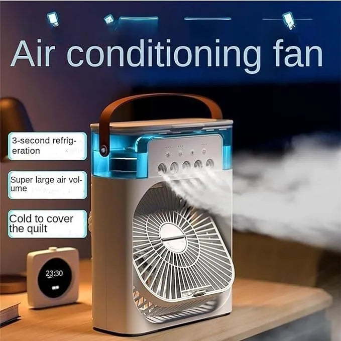 Cooling Fan With Ice – Easy-Clean Air Cooler for Fresh Comfort ❄️🌀