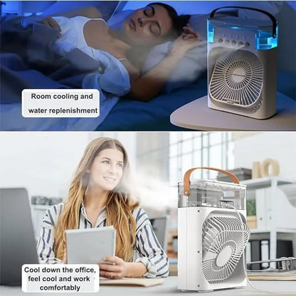 Cooling Fan With Ice – Easy-Clean Air Cooler for Fresh Comfort ❄️🌀