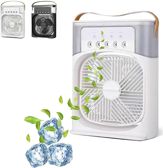 Cooling Fan With Ice – Easy-Clean Air Cooler for Fresh Comfort ❄️🌀